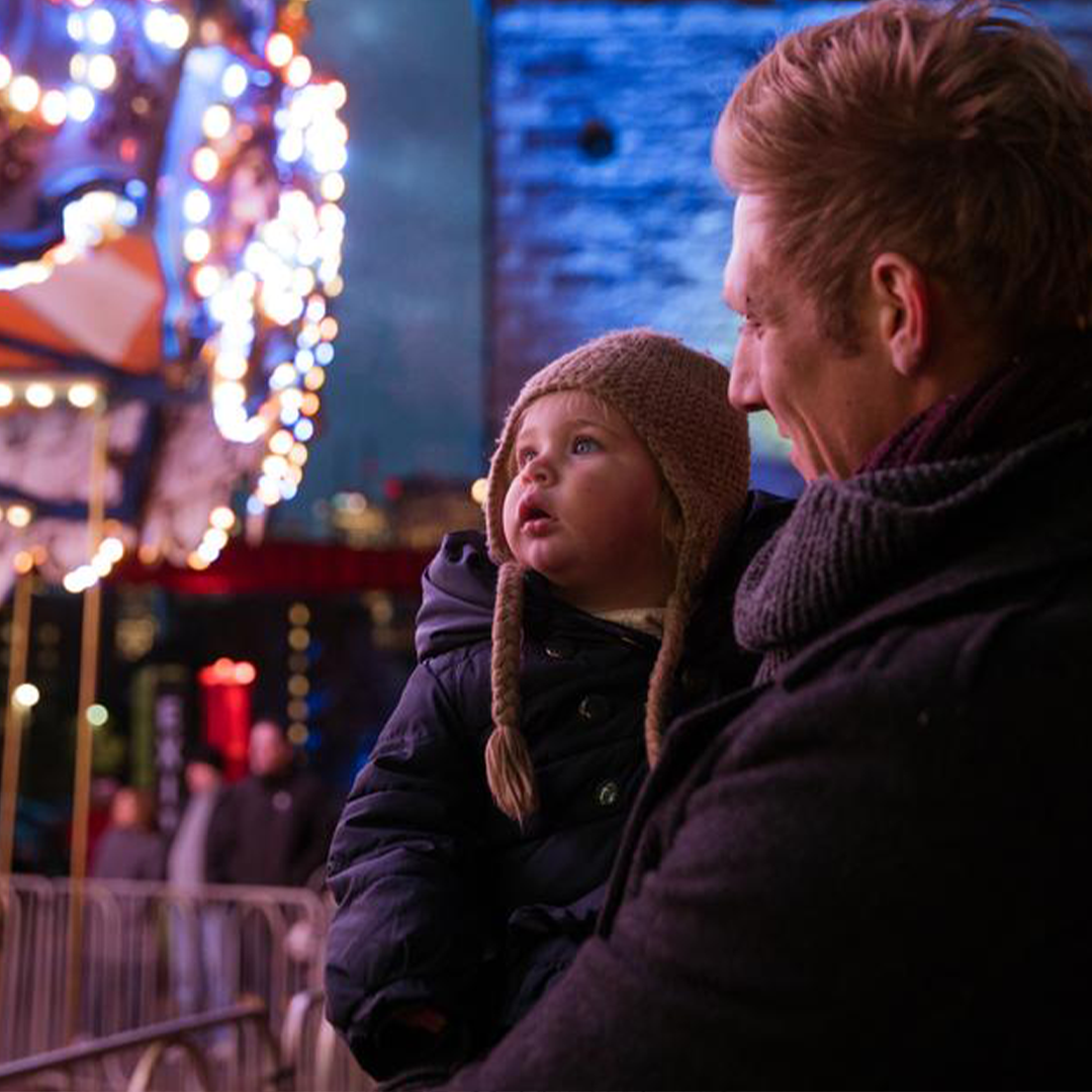 krijten op de stoep fleurig en gezellig