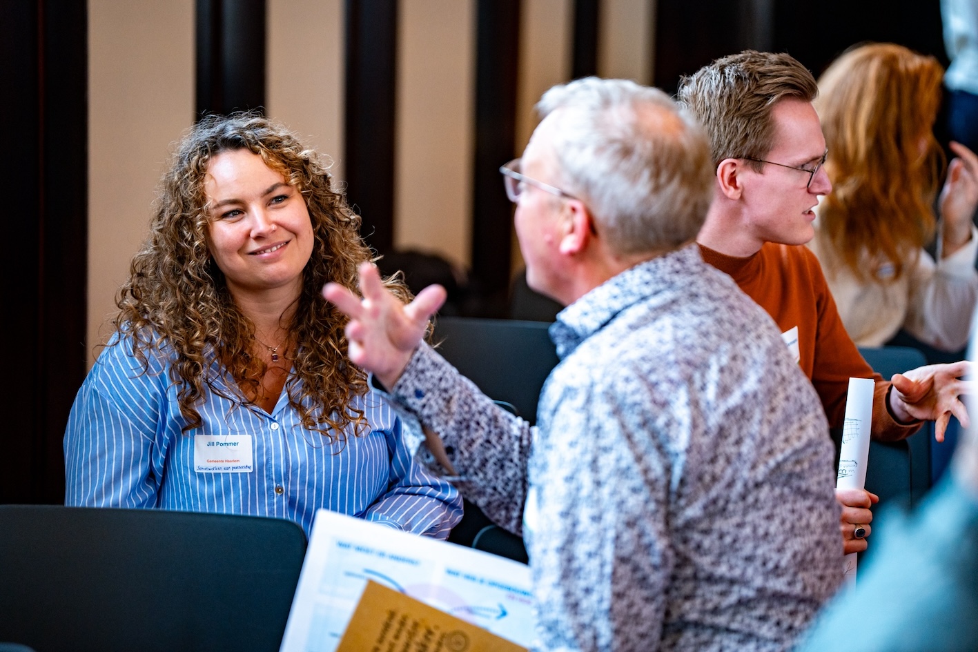 In gesprek met elkaar