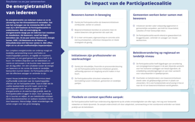 Participatiecoalitie maakt zichtbaar verschil in energietransitie